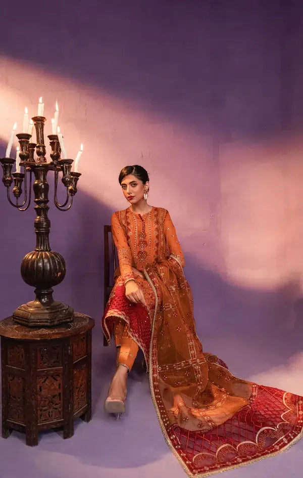 Gisele | Zarish Festive Collection 23 | Gul Makai - Rang-e-Khaas