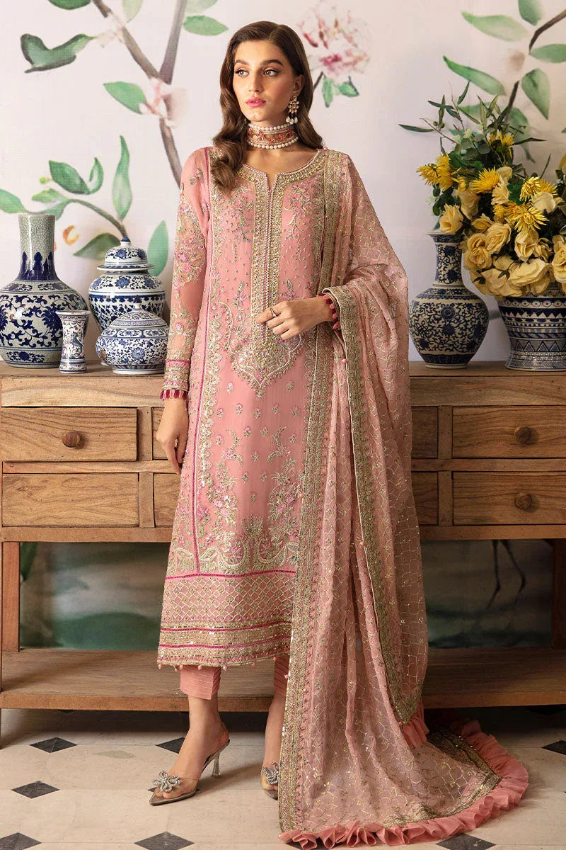 Gulaal | Embroidered Chiffon 24 | Viviana - Rang-e-Khaas