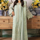 Gulaal | Embroidered Chiffon 24 | Jade
