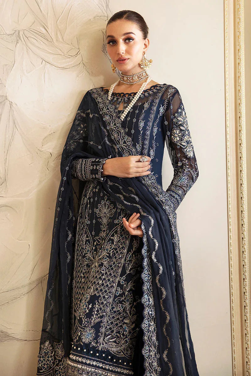 Gulaal | Embroidered Chiffon 24 | Evara - Rang-e-Khaas