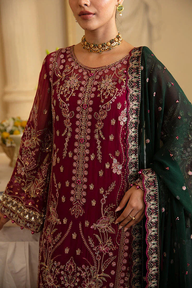 Gulaal | Embroidered Chiffon 24 | Blanca - Rang-e-Khaas
