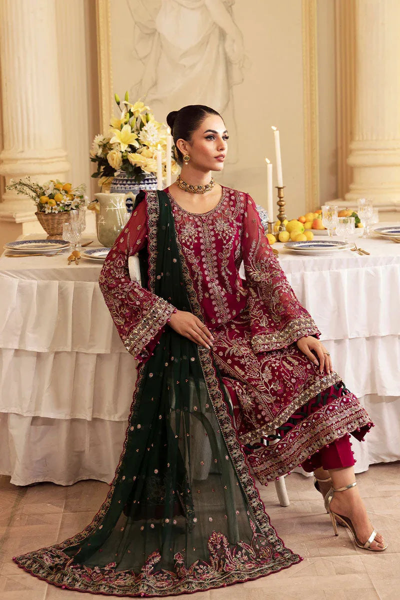 Gulaal | Embroidered Chiffon 24 | Blanca - Rang-e-Khaas