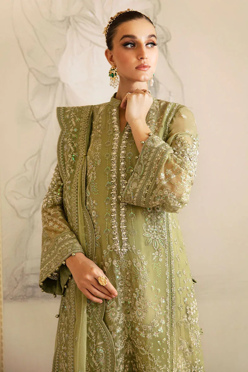 Gulaal | Embroidered Chiffon 24 | Almendra - Rang-e-Khaas