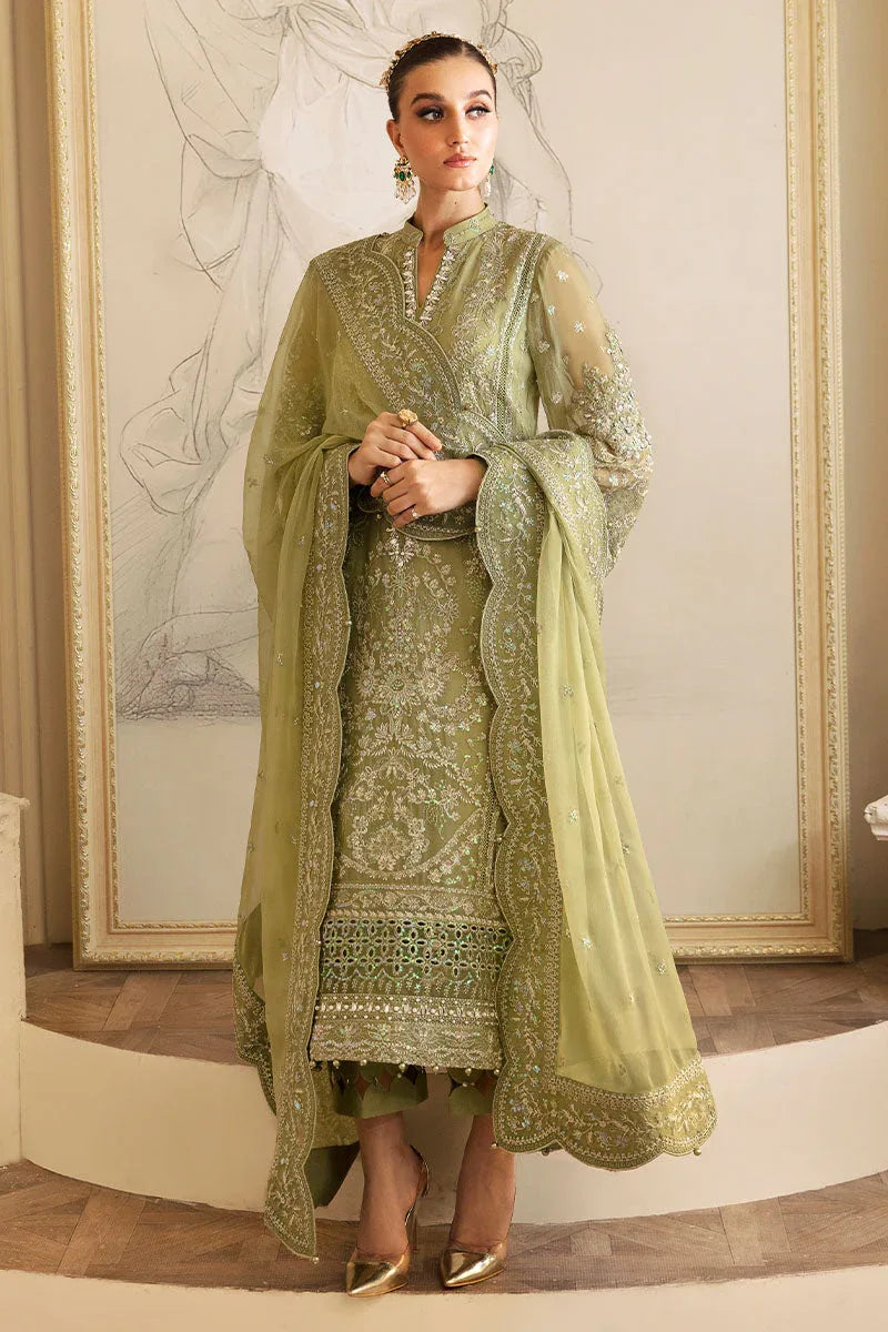 Gulaal | Embroidered Chiffon 24 | Almendra - Rang-e-Khaas