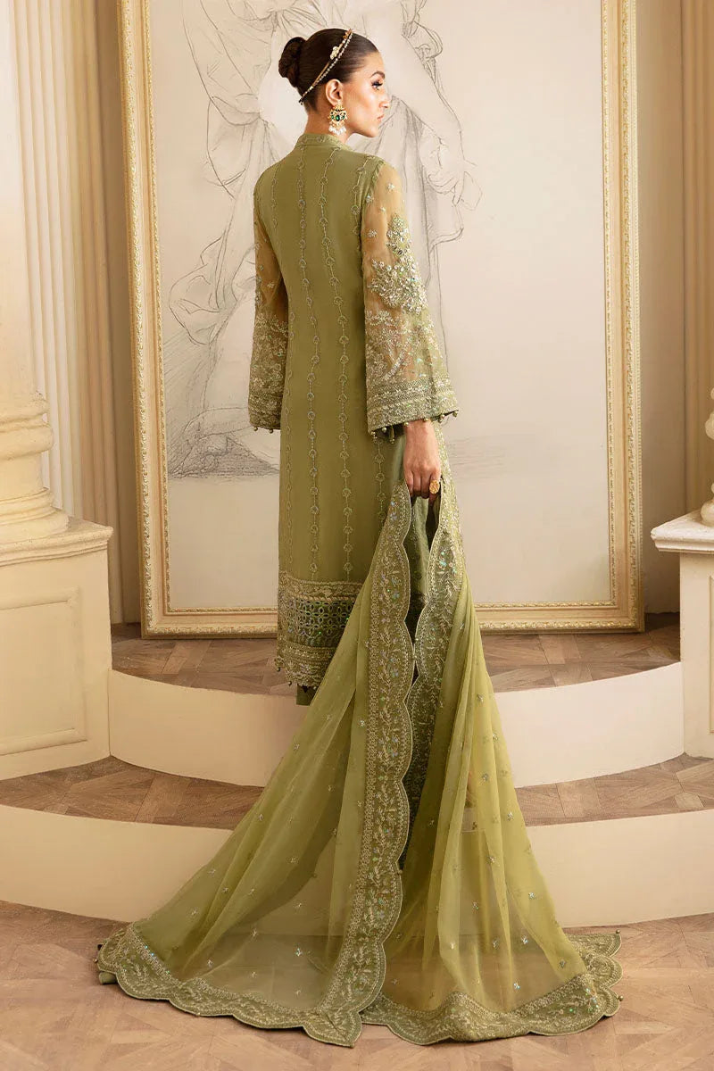 Gulaal | Embroidered Chiffon 24 | Almendra - Rang-e-Khaas