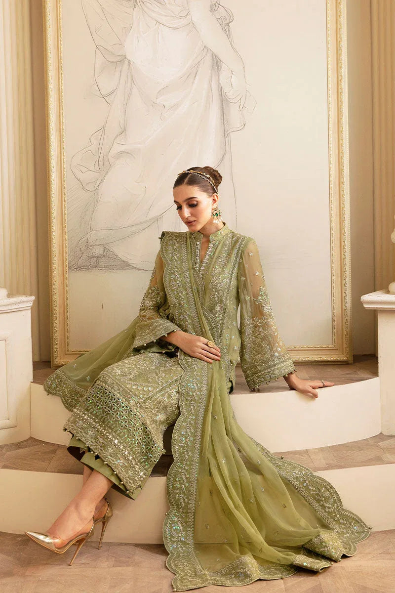 Gulaal | Embroidered Chiffon 24 | Almendra - Rang-e-Khaas