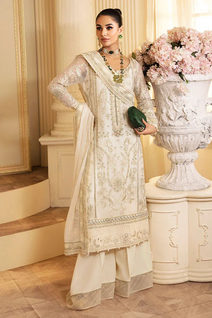 Gulaal | Embroidered Chiffon 24 | Delphine - Rang-e-Khaas