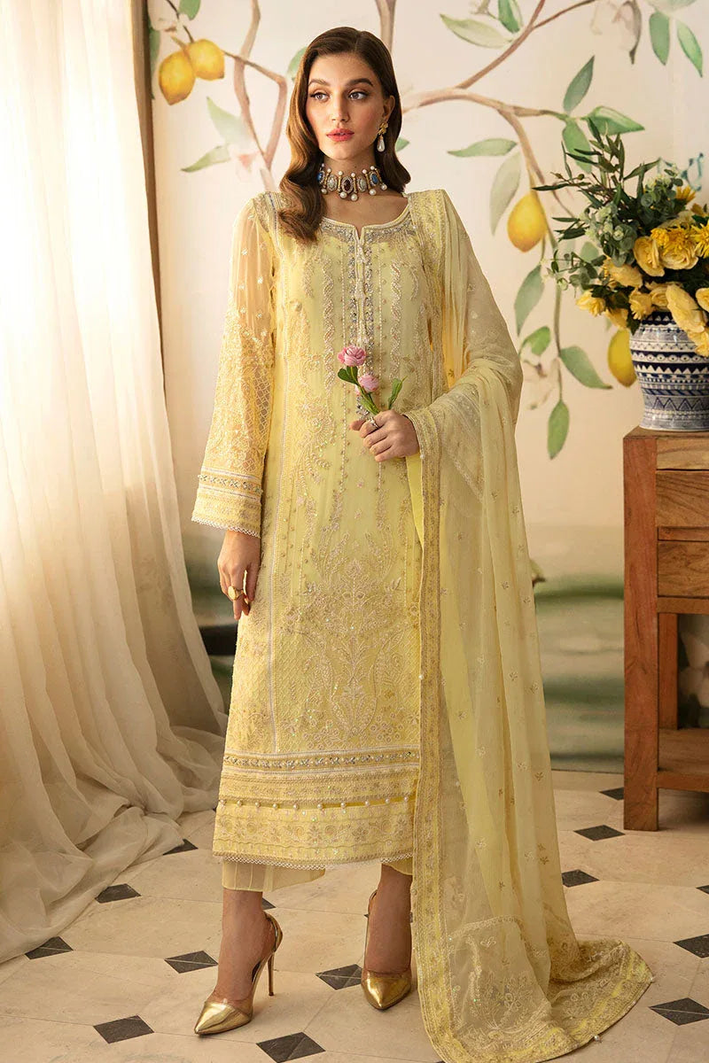 Gulaal | Embroidered Chiffon 24 | Estrella - Rang-e-Khaas