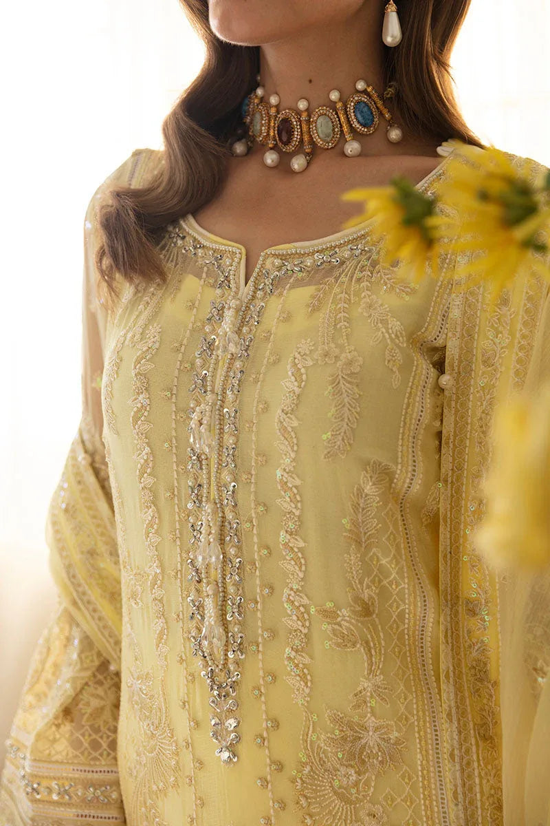 Gulaal | Embroidered Chiffon 24 | Estrella - Rang-e-Khaas