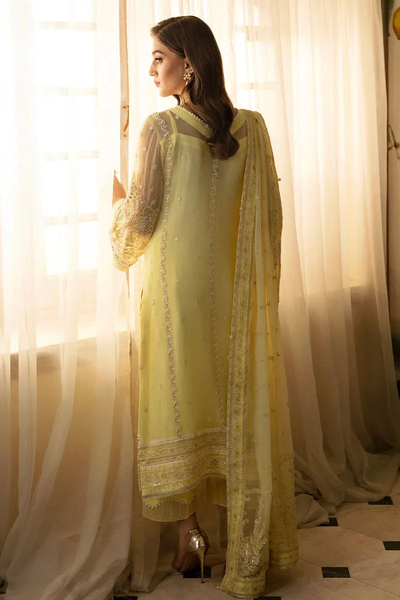 Gulaal | Embroidered Chiffon 24 | Estrella - Rang-e-Khaas