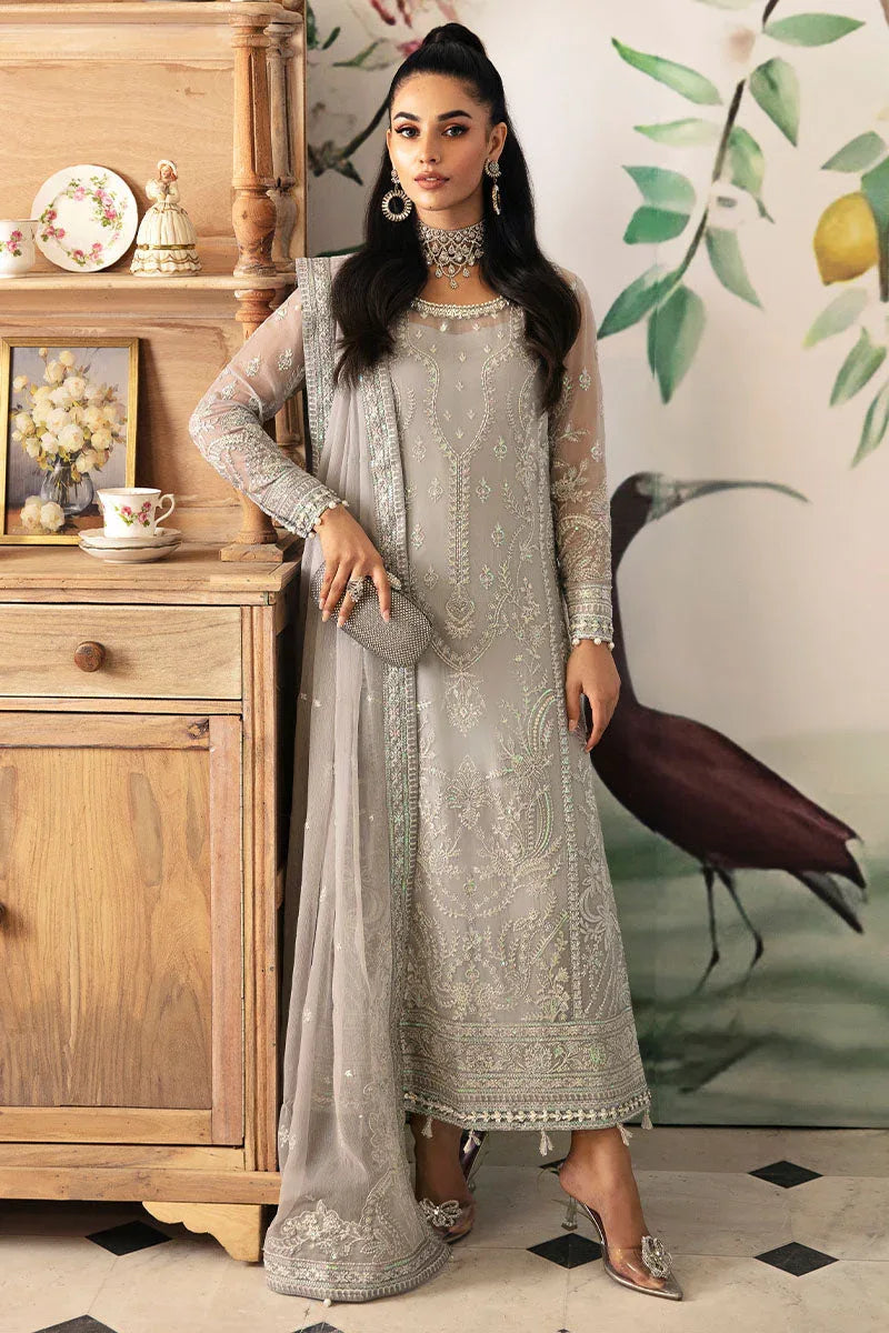 Gulaal | Embroidered Chiffon 24 | Aubrey - Rang-e-Khaas