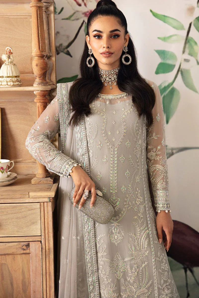 Gulaal | Embroidered Chiffon 24 | Aubrey - Rang-e-Khaas