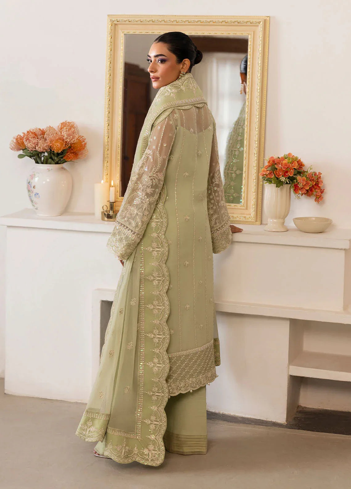 Gulaal | Reverie Embroidered Chiffon | VIRIDA - Rang-e-Khaas