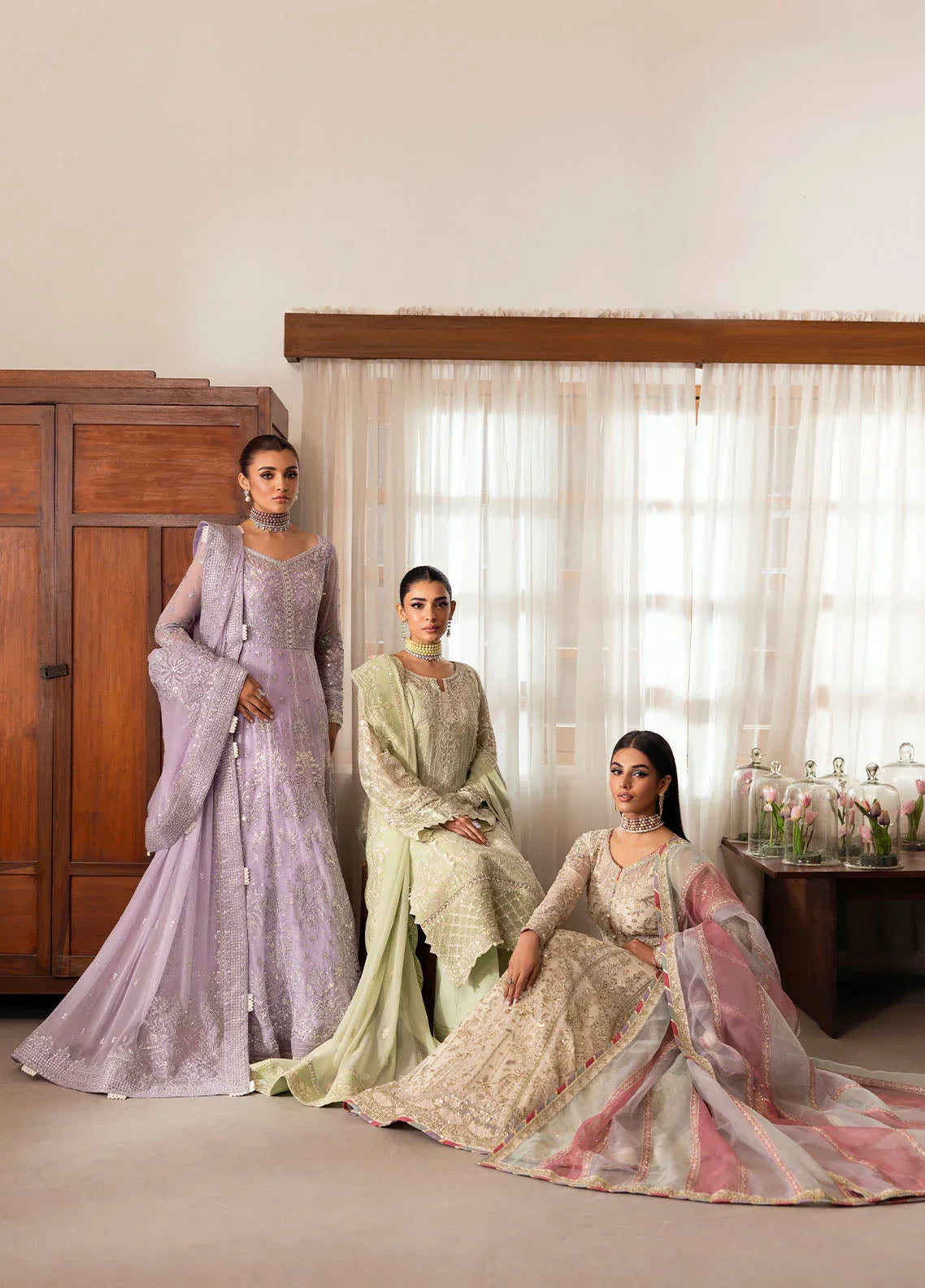 Gulaal | Reverie Embroidered Chiffon | VIRIDA - Rang-e-Khaas