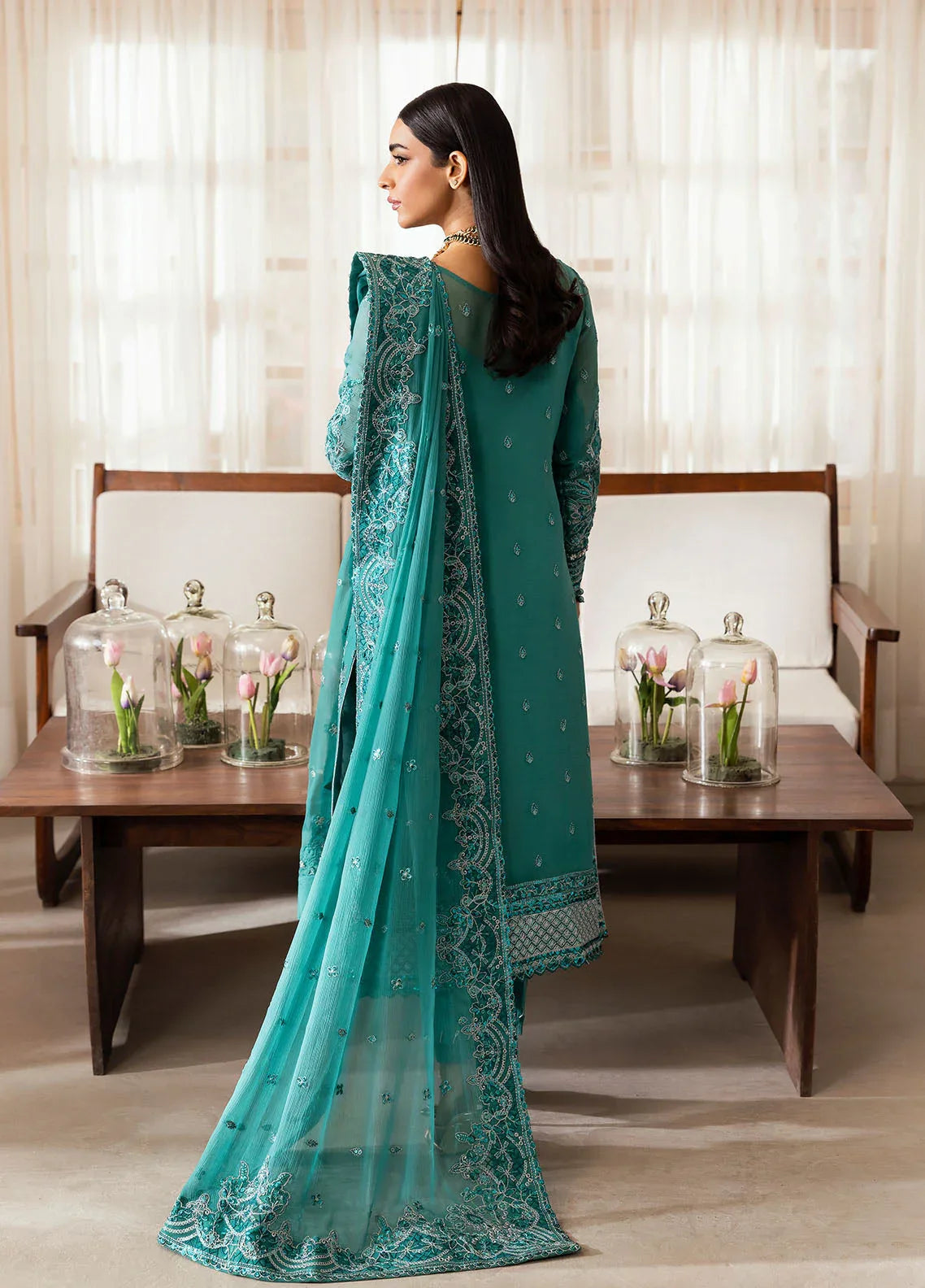 Gulaal | Reverie Embroidered Chiffon | MIRAL - Rang-e-Khaas