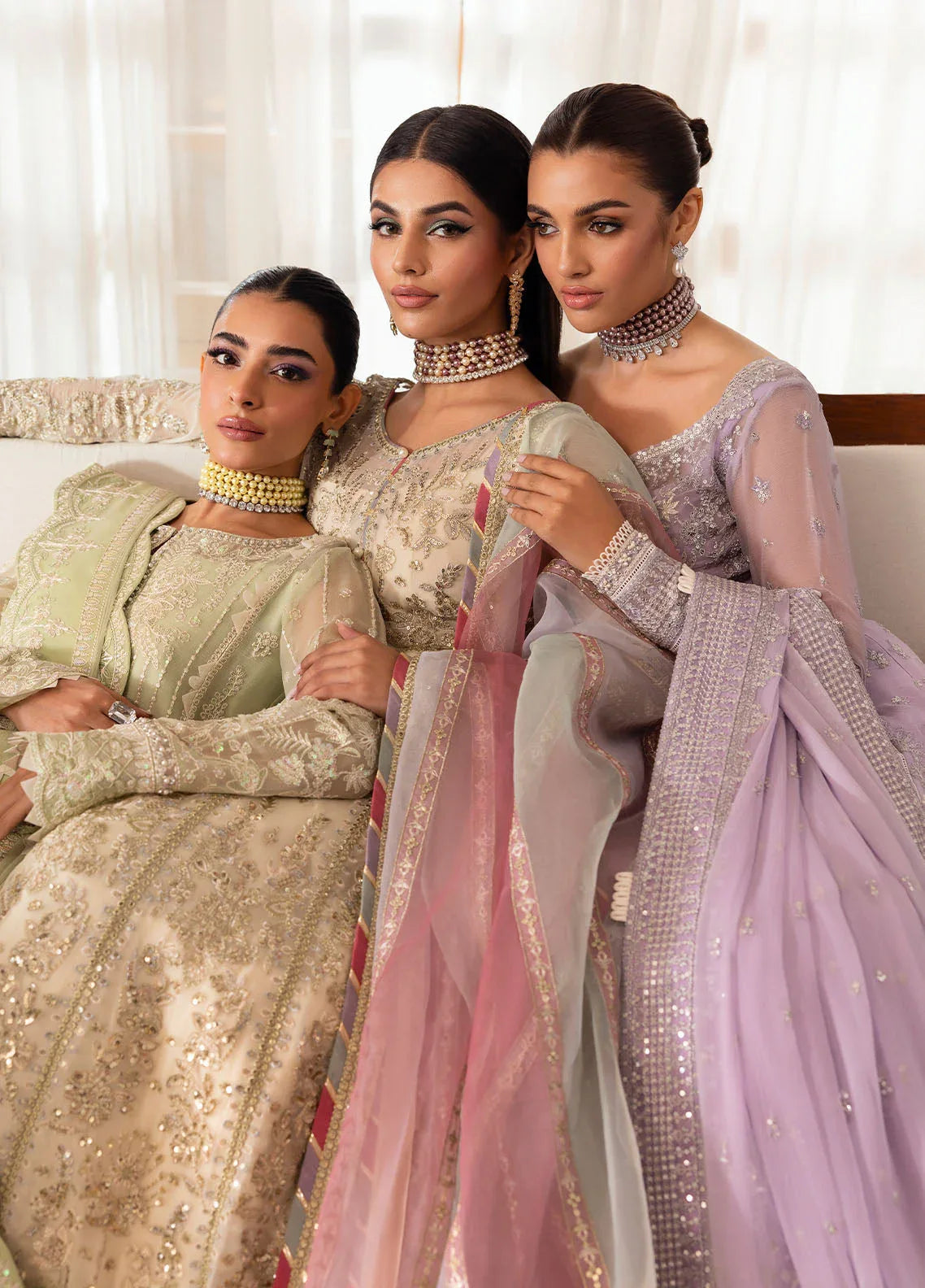 Gulaal | Reverie Embroidered Chiffon | VIRIDA - Rang-e-Khaas