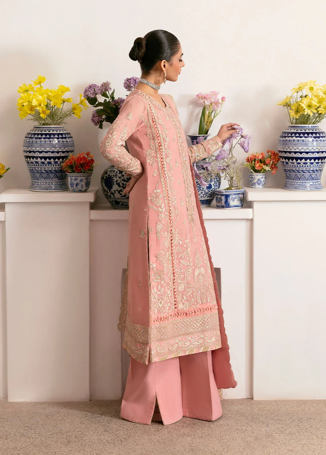 Gulaal | Reverie Embroidered Chiffon | CORALYN - Rang-e-Khaas