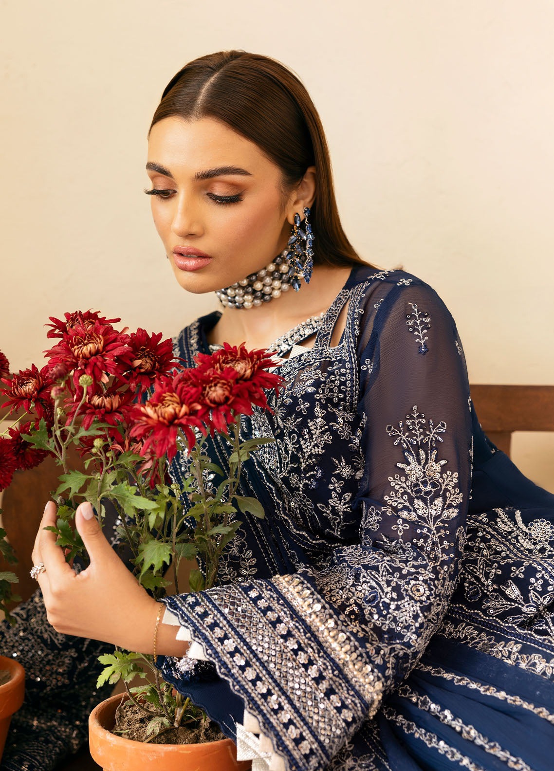 Gulaal | Reverie Embroidered Chiffon | ARISTA - Rang-e-Khaas