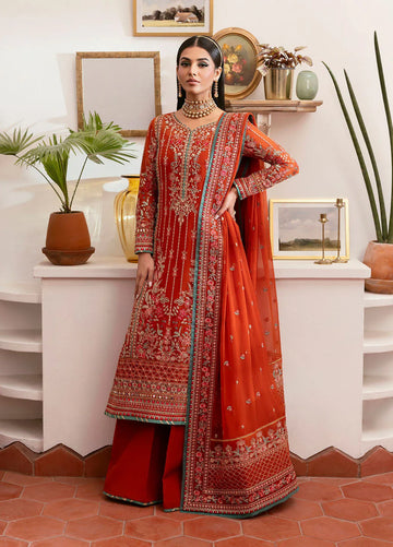 Gulaal | Reverie Embroidered Chiffon | ZARNA - Rang-e-Khaas