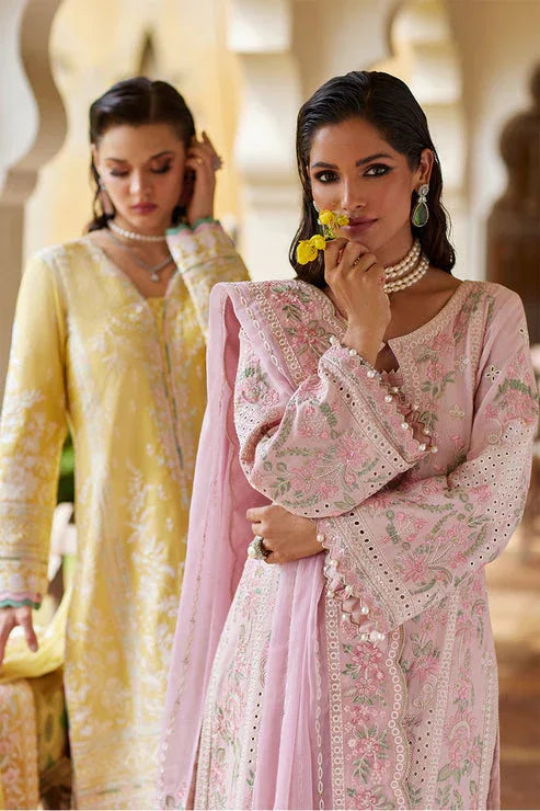 Gulaal | Luxury Lawn 25 | Magnolia - Rang-e-Khaas