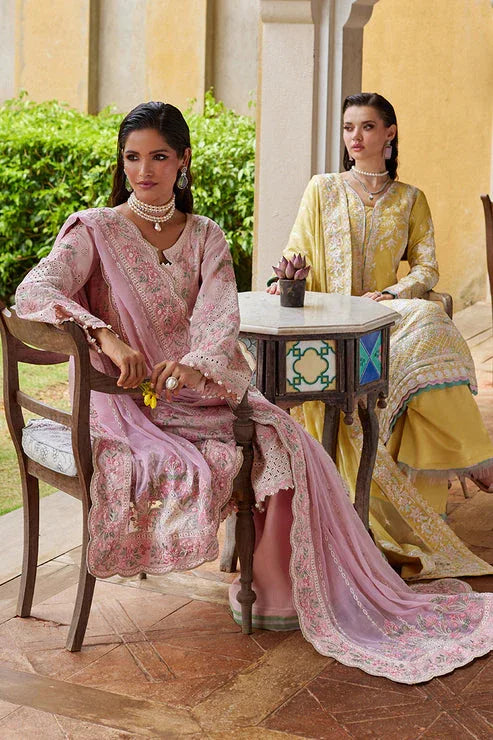 Gulaal | Luxury Lawn 25 | Magnolia - Rang-e-Khaas