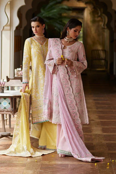 Gulaal | Luxury Lawn 25 | Magnolia - Rang-e-Khaas