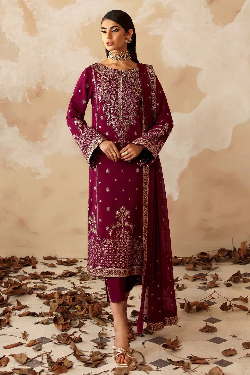 Gulaal | Shehrnaaz Raw Silk | Ramail - Rang-e-Khaas