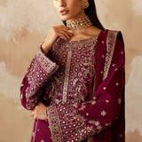 Gulaal | Shehrnaaz Raw Silk | Ramail