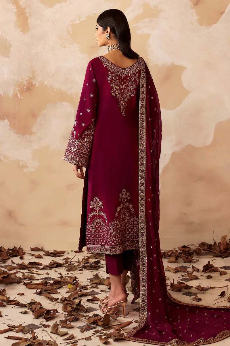 Gulaal | Shehrnaaz Raw Silk | Ramail - Rang-e-Khaas