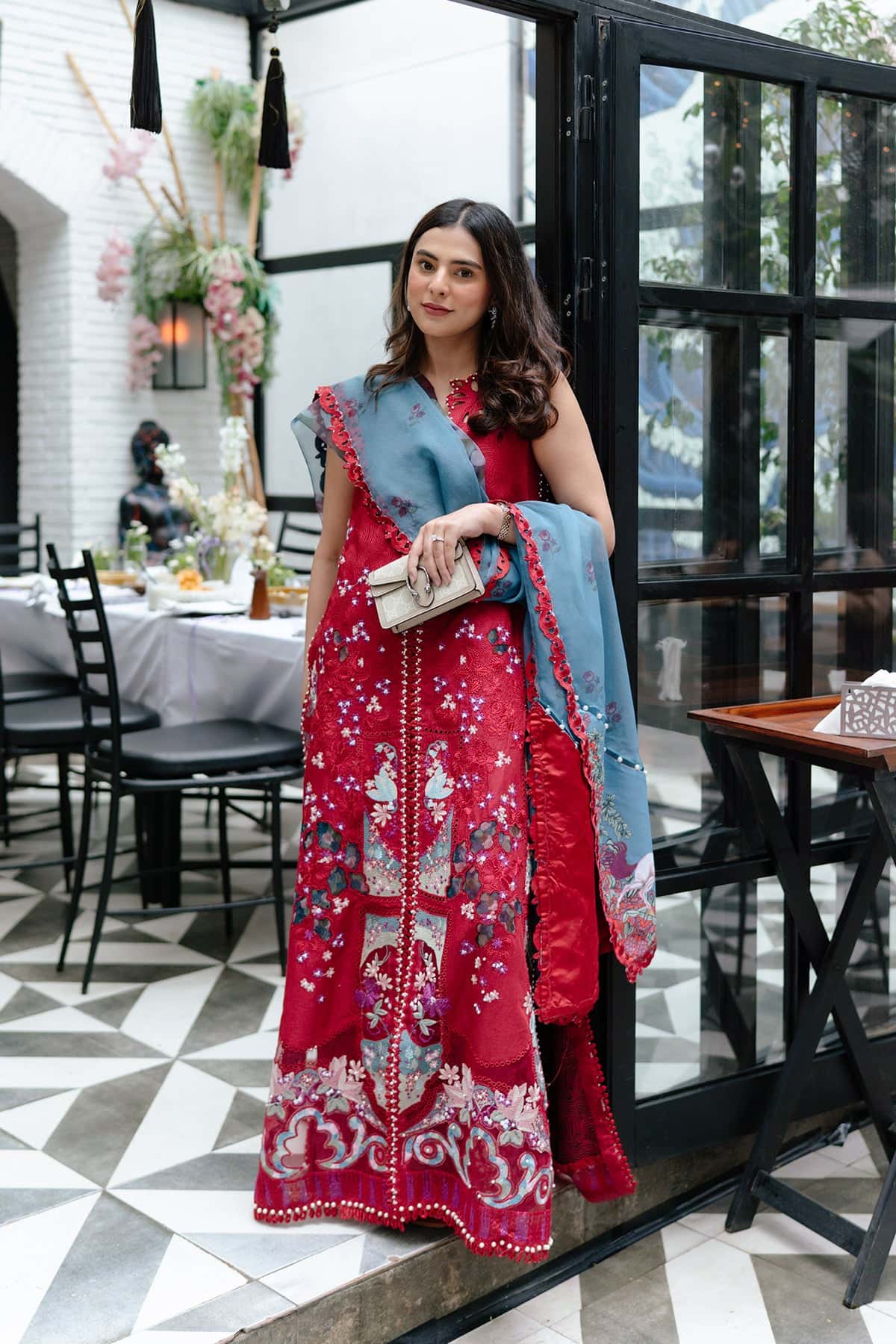 Afrozeh | Lawn 25 | Glacis - Rang-e-Khaas