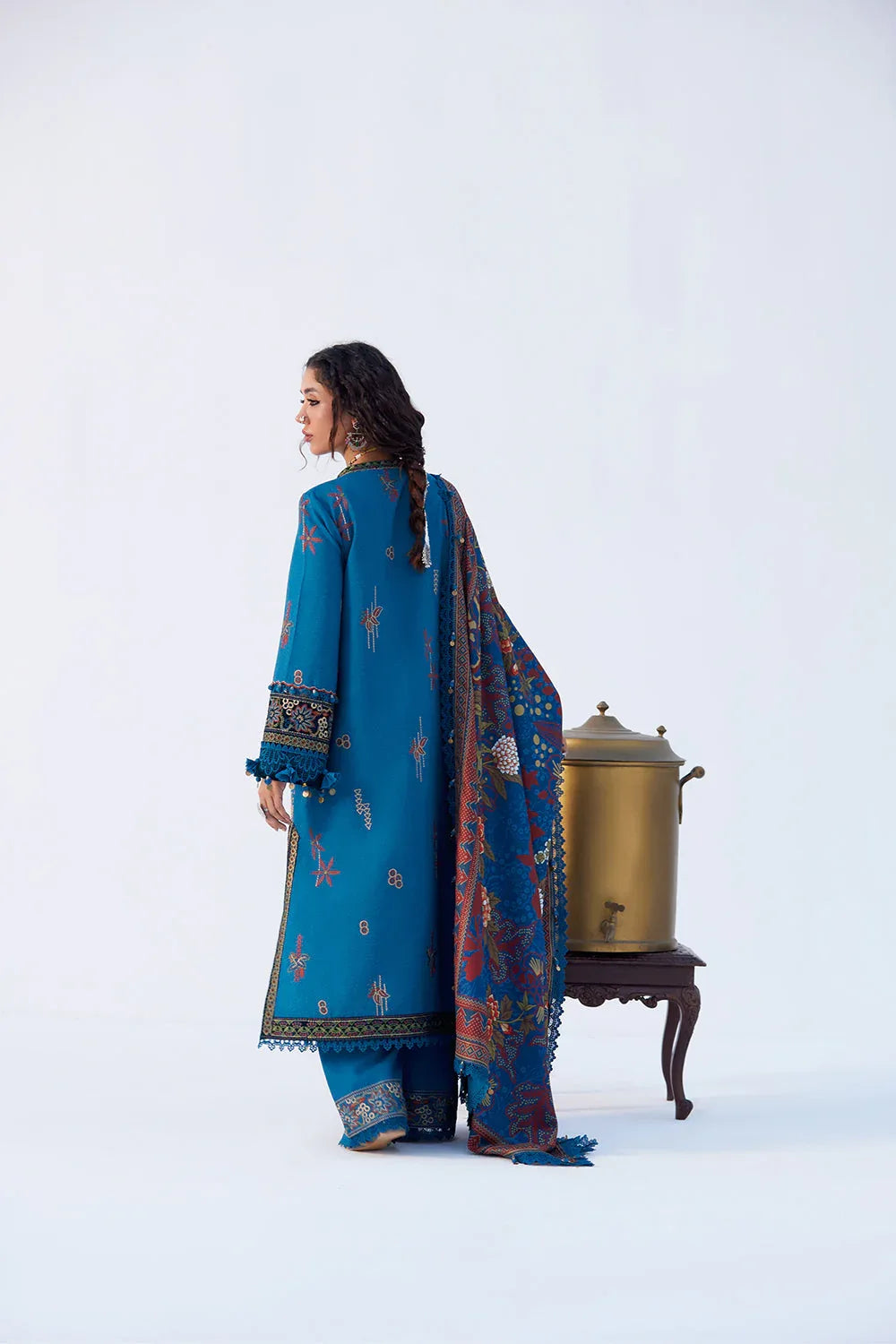 Saira Rizwan | Winter Khaddar 25 | SAHAR-SRW25-10 - Rang-e-Khaas