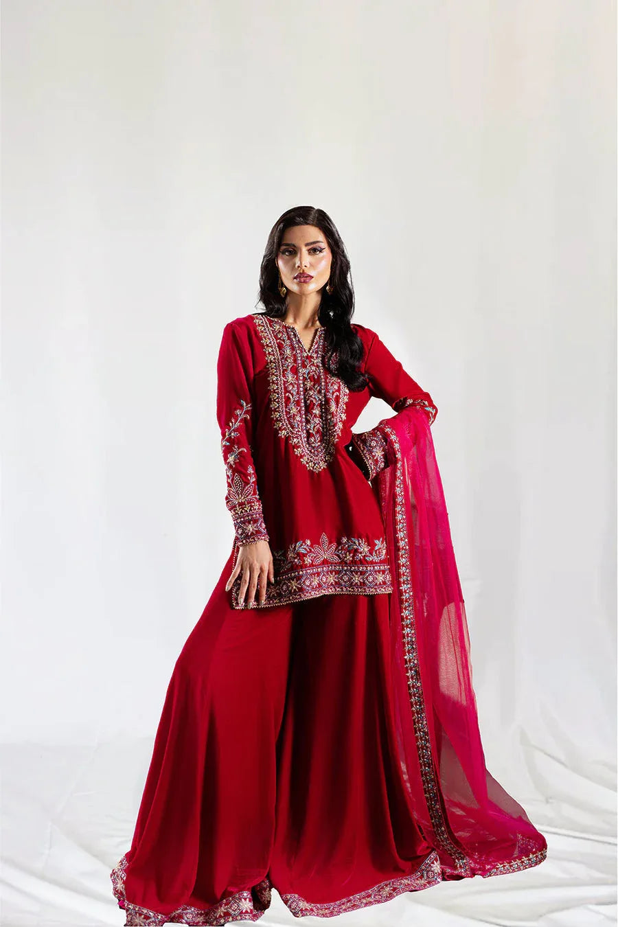 Saira Rizwan | Velvet Pret 25 | SHIREEN-SRVP25-04 - Rang-e-Khaas