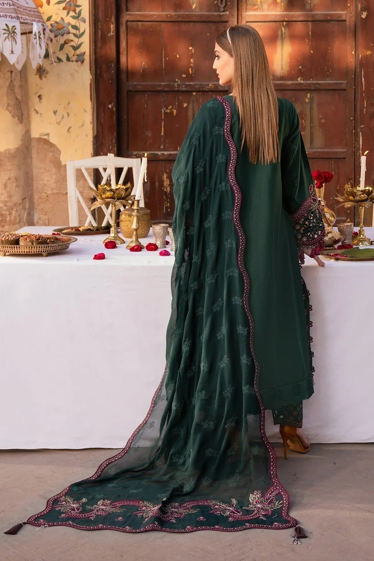 Alizeh | Rawayat Luxury Lawn 24 | Nafisa - Rang-e-Khaas