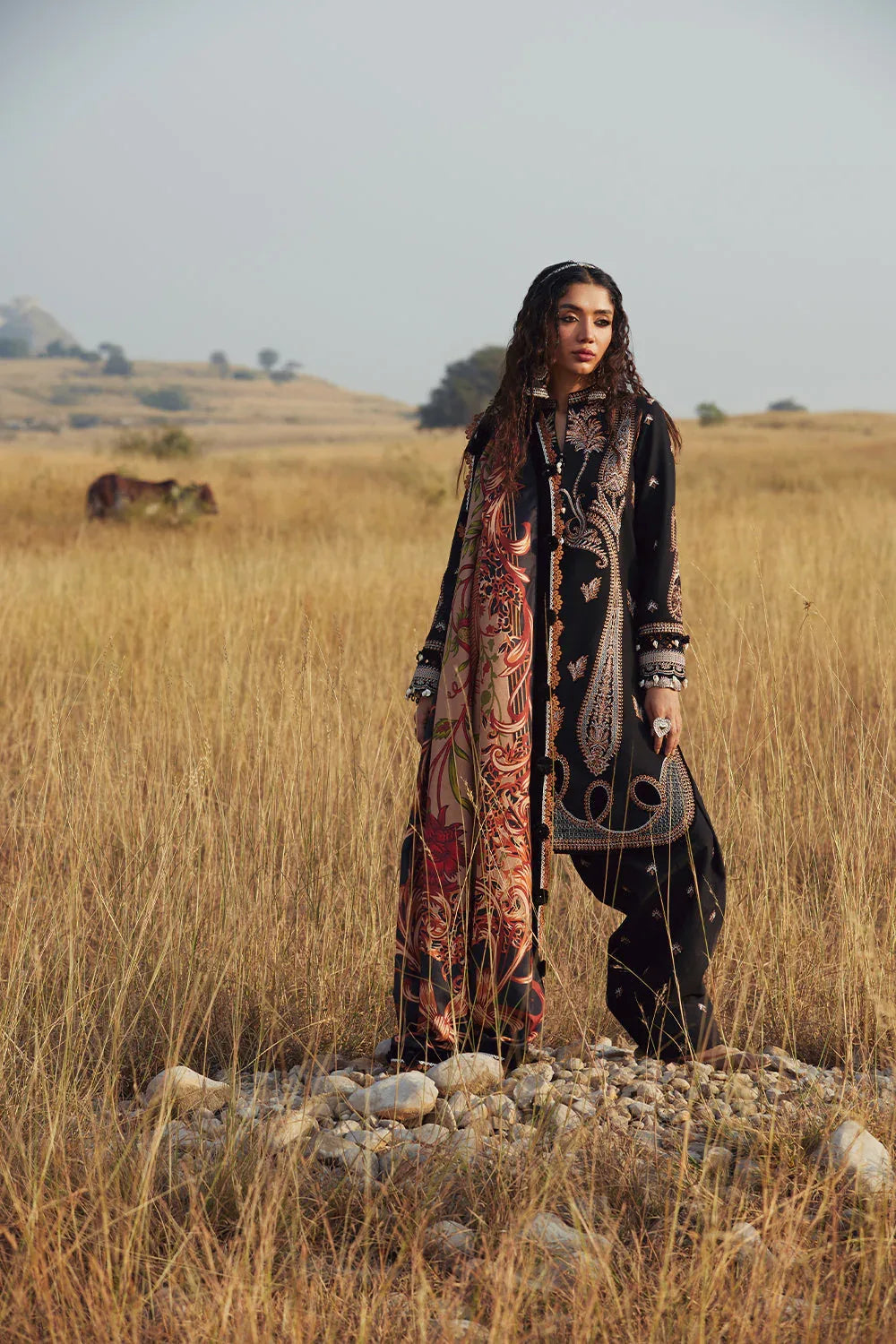 Saira Rizwan | Winter Khaddar 25 | MAHTAAB-SRW25-01 - Rang-e-Khaas