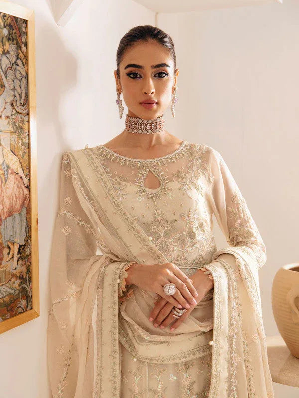 Gulaal | Embroidered Chiffon 23 | ROYALE GL-EC-23V1-01 - Rang-e-Khaas