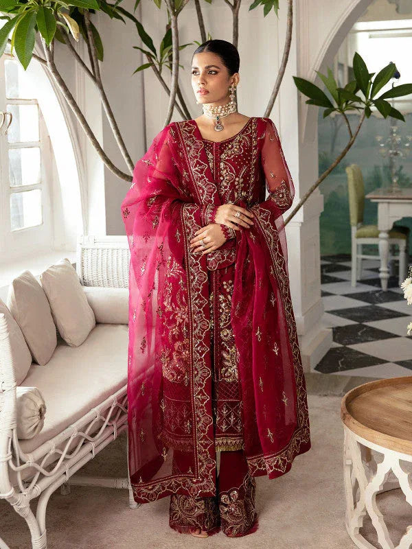 Gulaal | Embroidered Chiffon 23 | SAMARA GL-LP-V2-16 - Rang-e-Khaas