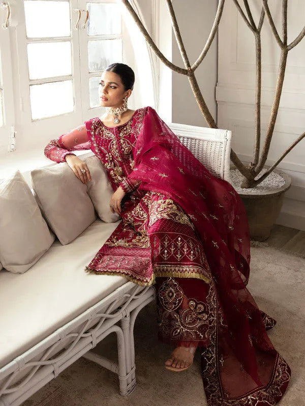 Gulaal | Embroidered Chiffon 23 | SAMARA GL-LP-V2-16 - Rang-e-Khaas
