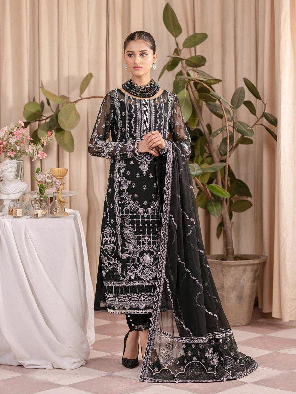 Gulaal | Embroidered Chiffon 23 | MAHJABEEN UC-01 - Rang-e-Khaas