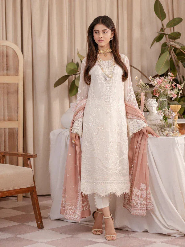Gulaal | Embroidered Chiffon 23 | MEESHA UC-02 - Rang-e-Khaas