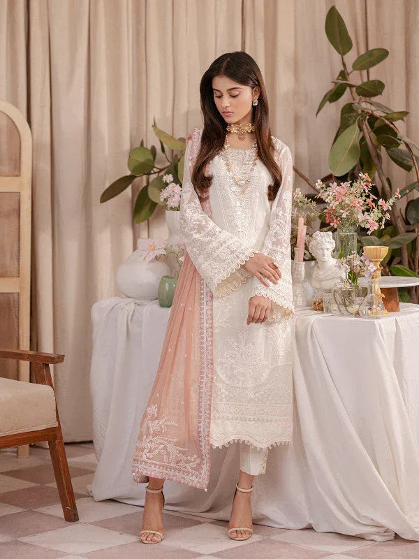Gulaal | Embroidered Chiffon 23 | MEESHA UC-02 - Rang-e-Khaas