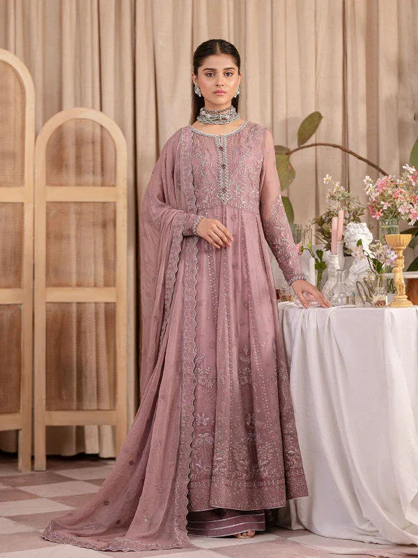 Gulaal | Embroidered Chiffon 23 | EZRAH UC-03 - Rang-e-Khaas
