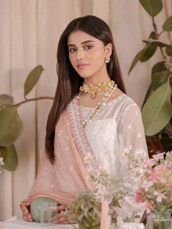 Gulaal | Embroidered Chiffon 23 | MEESHA UC-02 - Rang-e-Khaas