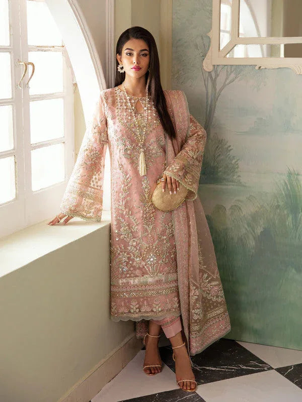 Gulaal | Embroidered Chiffon 23 | AYSEL GL-LP-V2-11 - Rang-e-Khaas