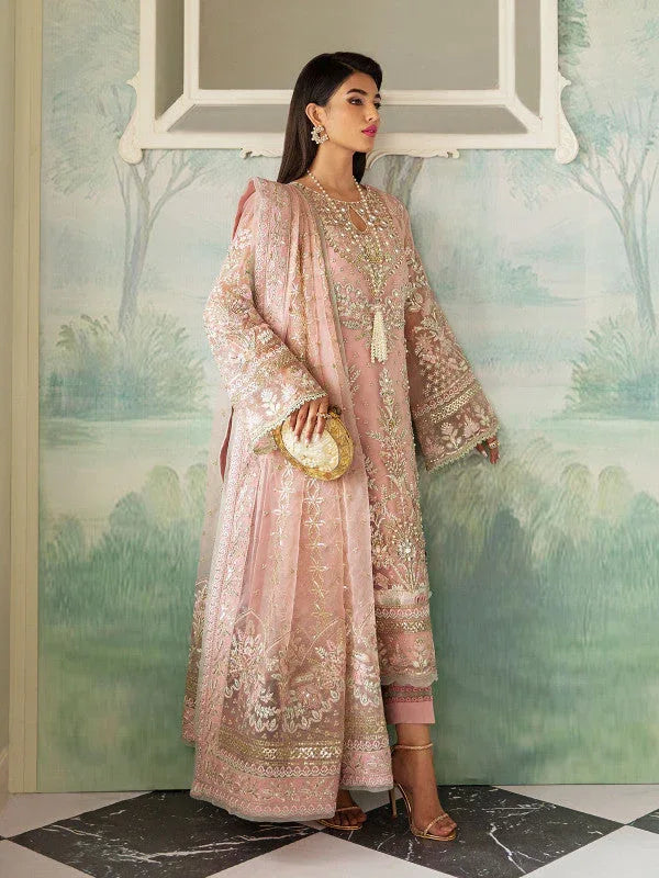 Gulaal | Embroidered Chiffon 23 | AYSEL GL-LP-V2-11 - Rang-e-Khaas