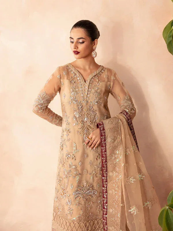 Gulaal | Embroidered Chiffon 23 | EMILIA GL-LP-V2-14 - Rang-e-Khaas