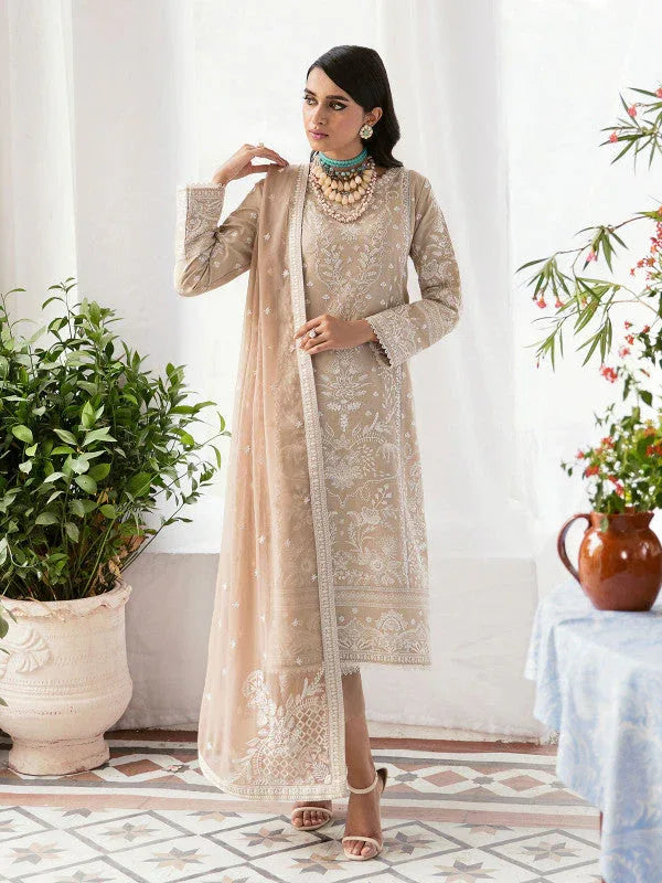 Gulaal | Embroidered Chiffon 23 | Meraki - Rang-e-Khaas