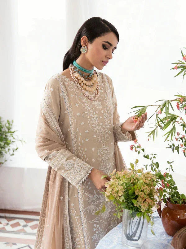 Gulaal | Embroidered Chiffon 23 | Meraki - Rang-e-Khaas