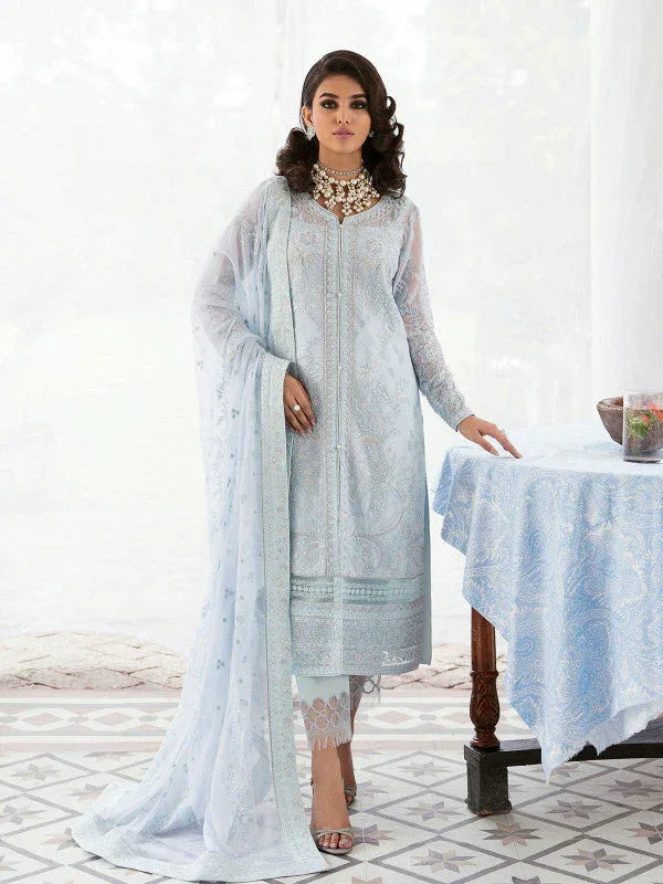 Gulaal | Embroidered Chiffon 23 | Wisteria - Rang-e-Khaas