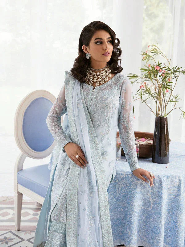 Gulaal | Embroidered Chiffon 23 | Wisteria - Rang-e-Khaas