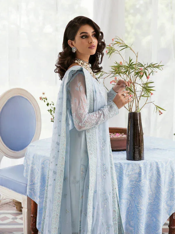 Gulaal | Embroidered Chiffon 23 | Wisteria - Rang-e-Khaas